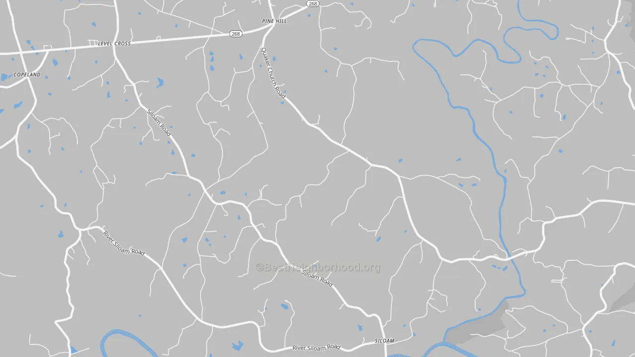 Transit Grade map of 27047, NC