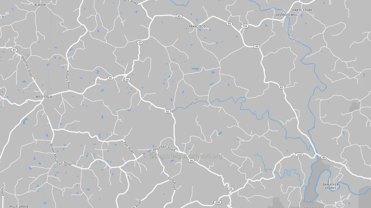 Transit Grade map of 27053, NC