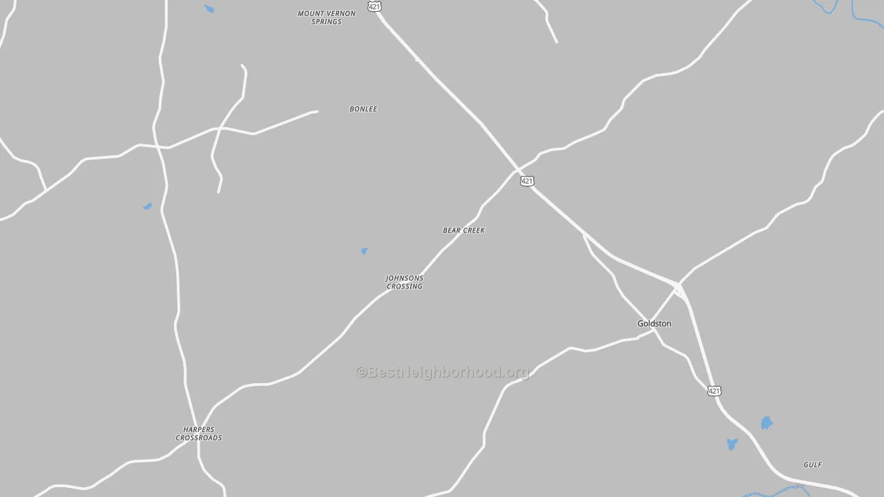 Transit Grade map of 27207, NC