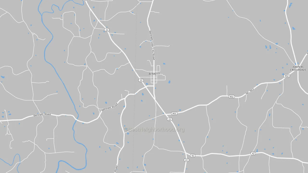 Transit Grade map of 27208, NC