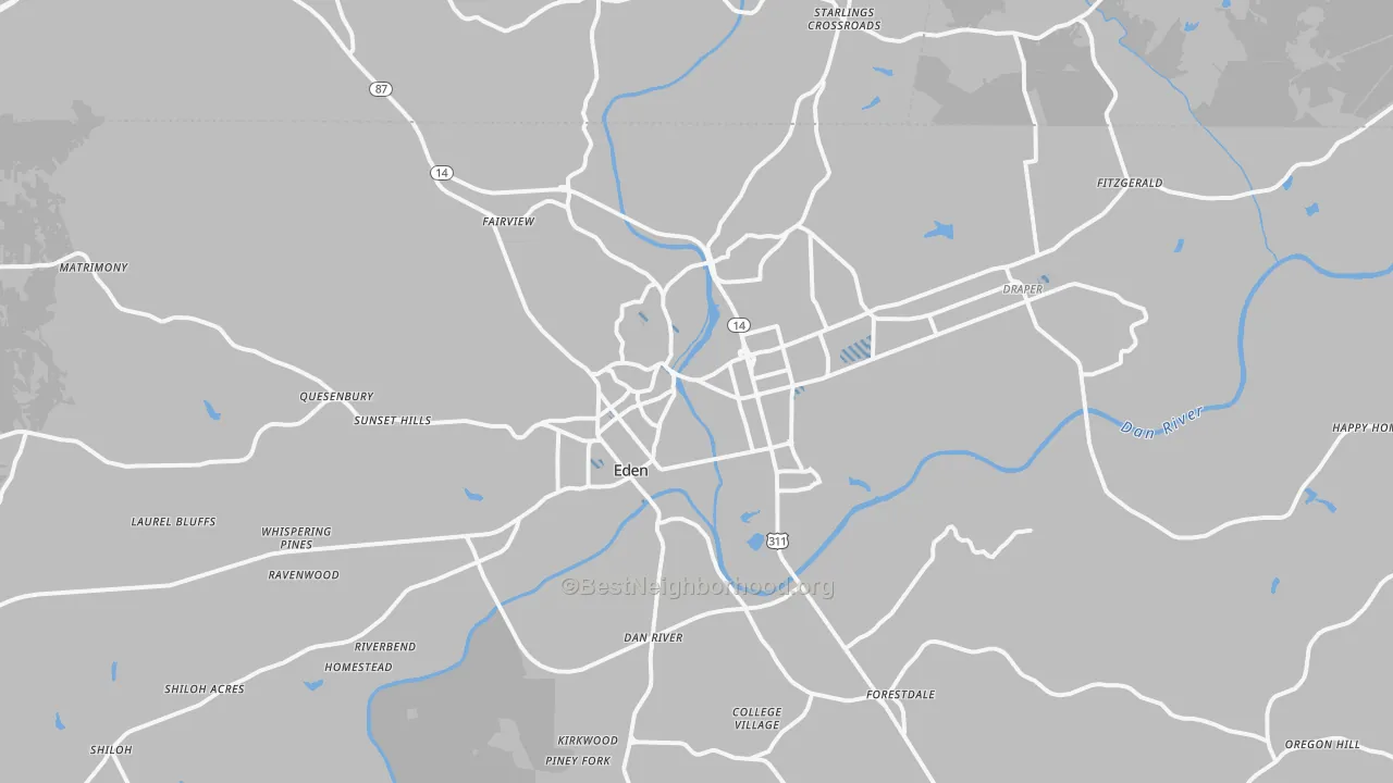 Transit Grade map of 27288, NC