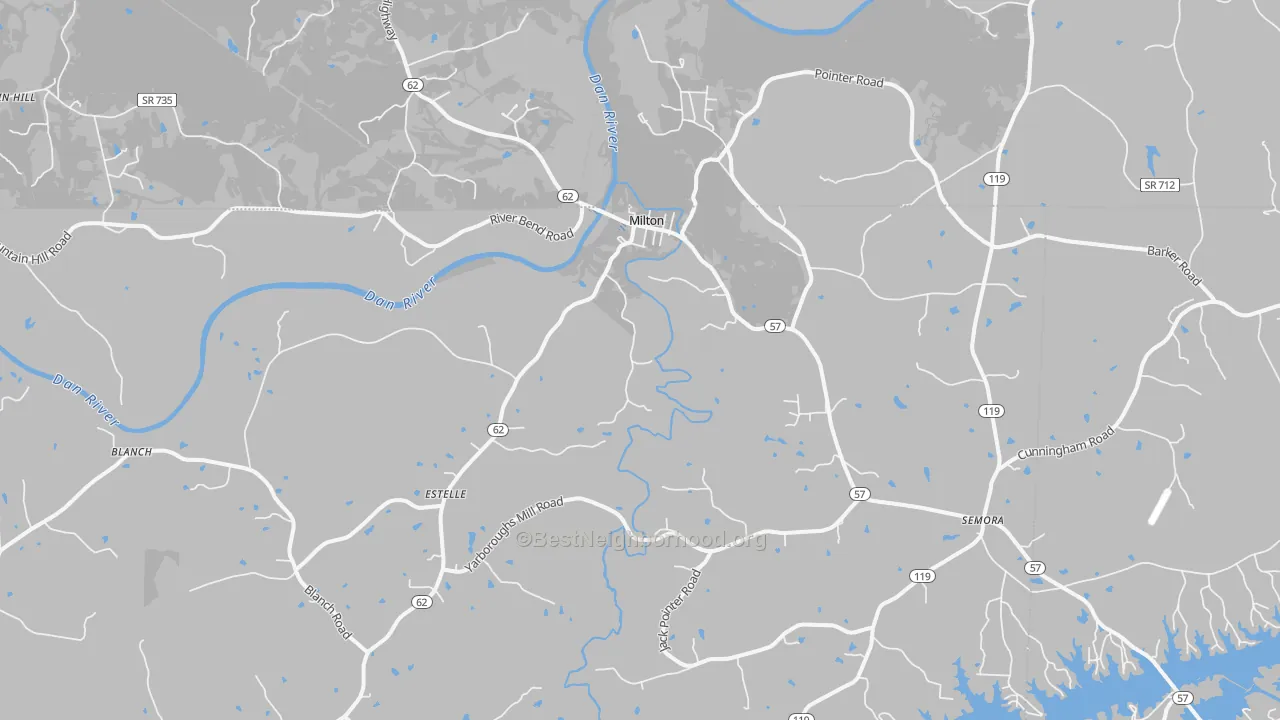 Transit Grade map of 27305, NC