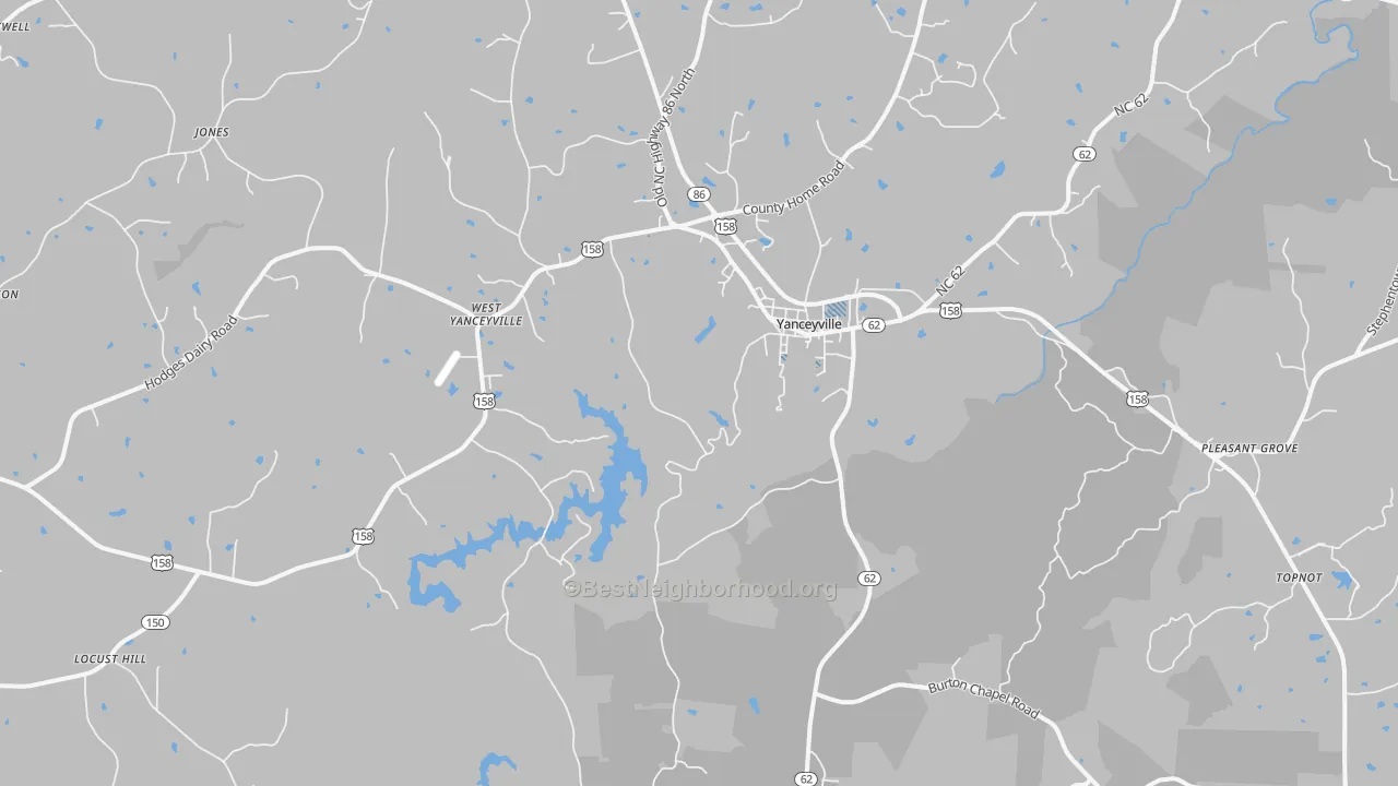 Transit Grade map of 27379, NC