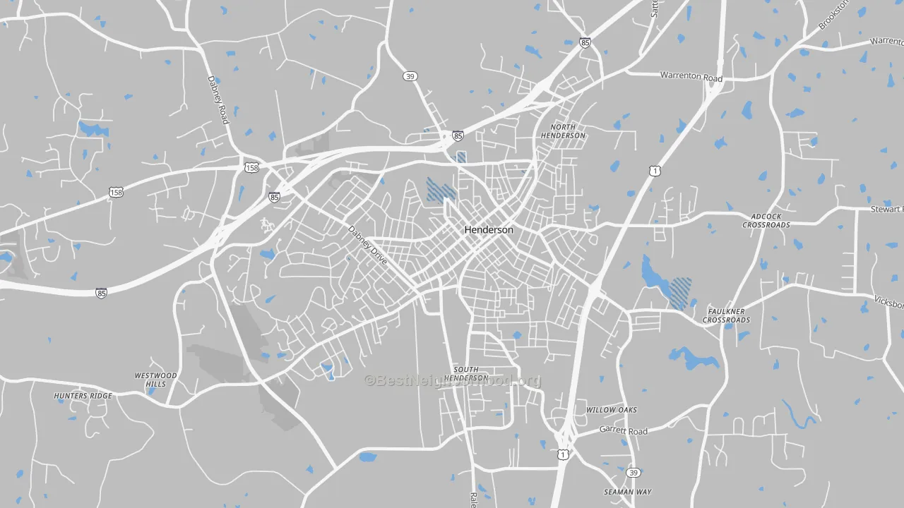 Transit Grade map of 27536, NC