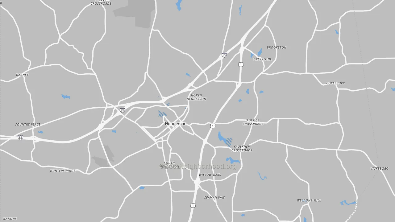 Transit Grade map of 27537, NC