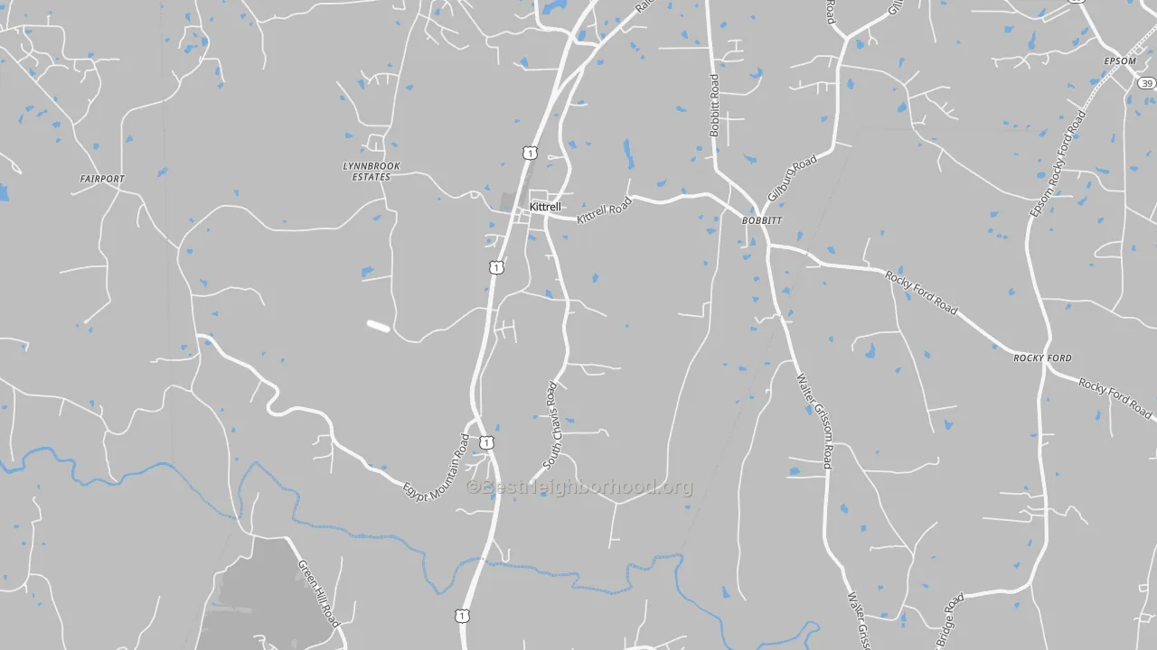Transit Grade map of 27544, NC