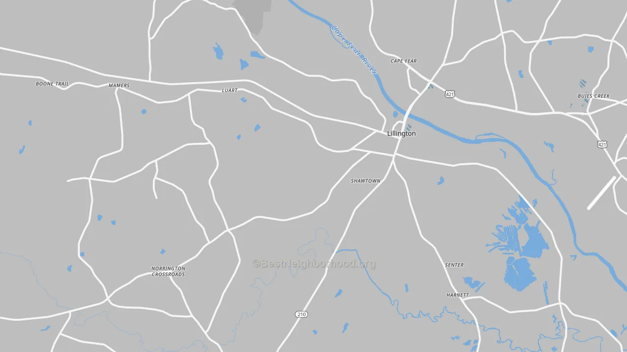 Transit Grade map of 27546, NC