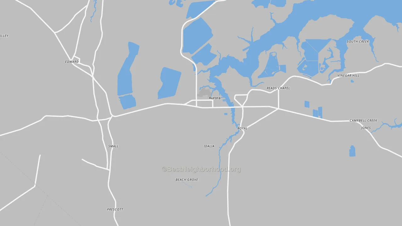 Transit Grade map of 27806, NC