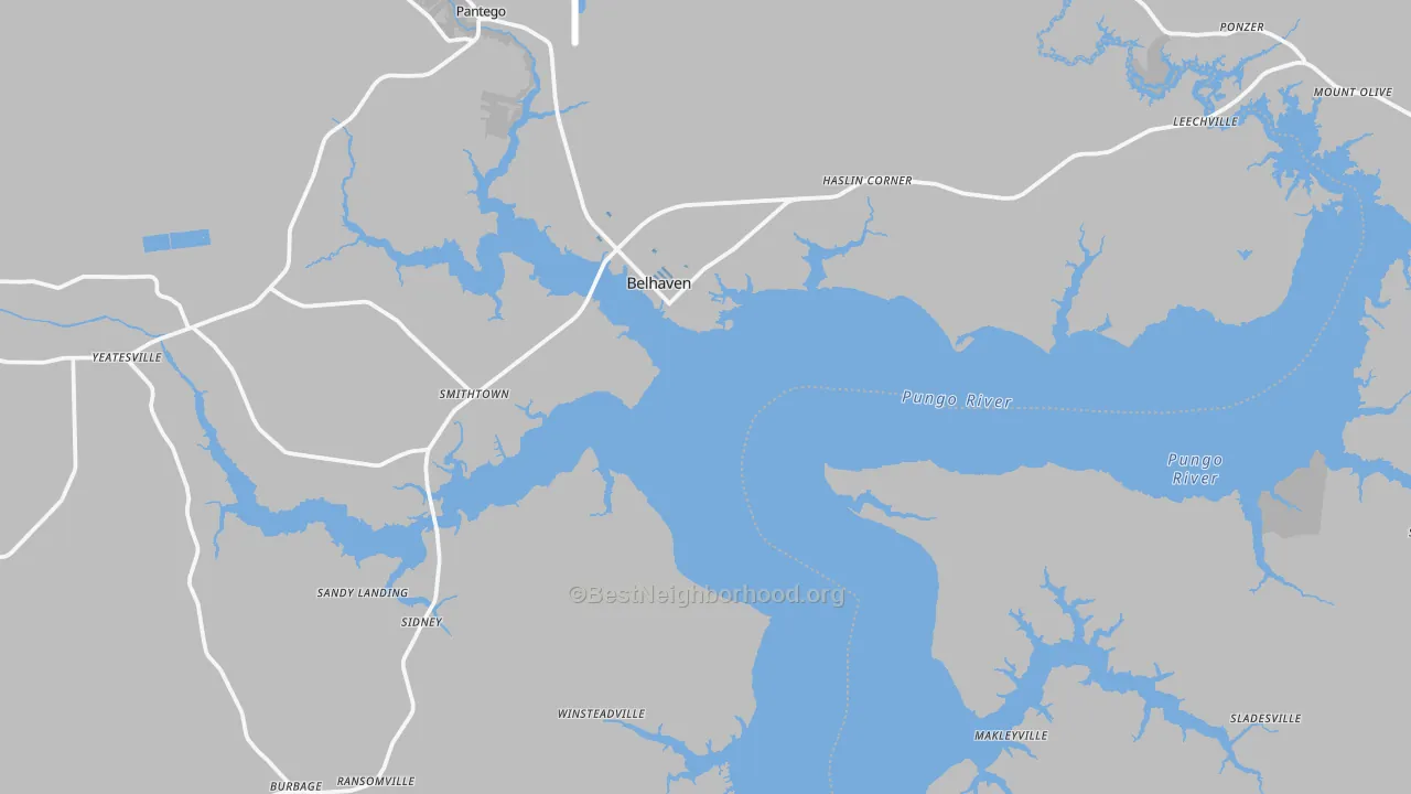 Transit Grade map of 27810, NC