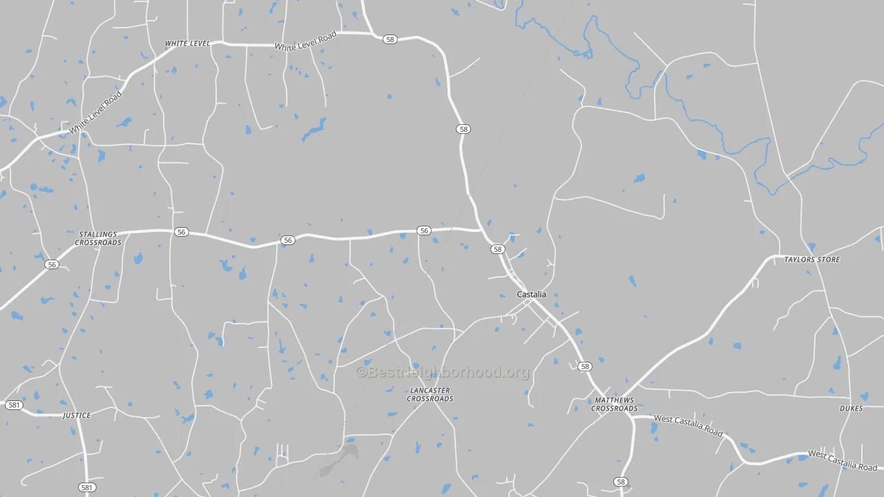Transit Grade map of 27816, NC