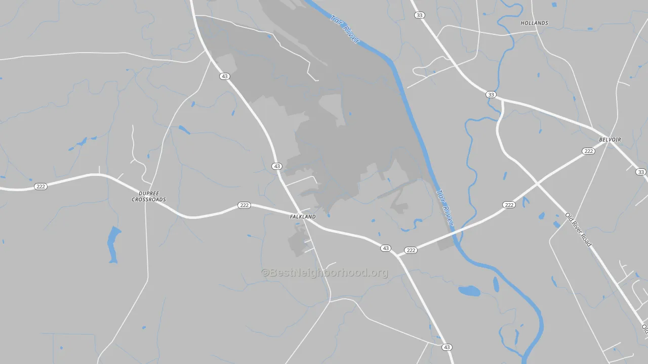 Transit Grade map of 27827, NC
