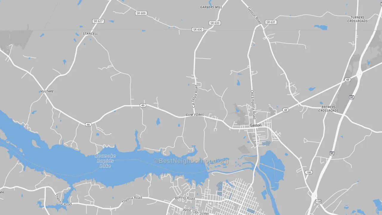 Transit Grade map of 27832, NC