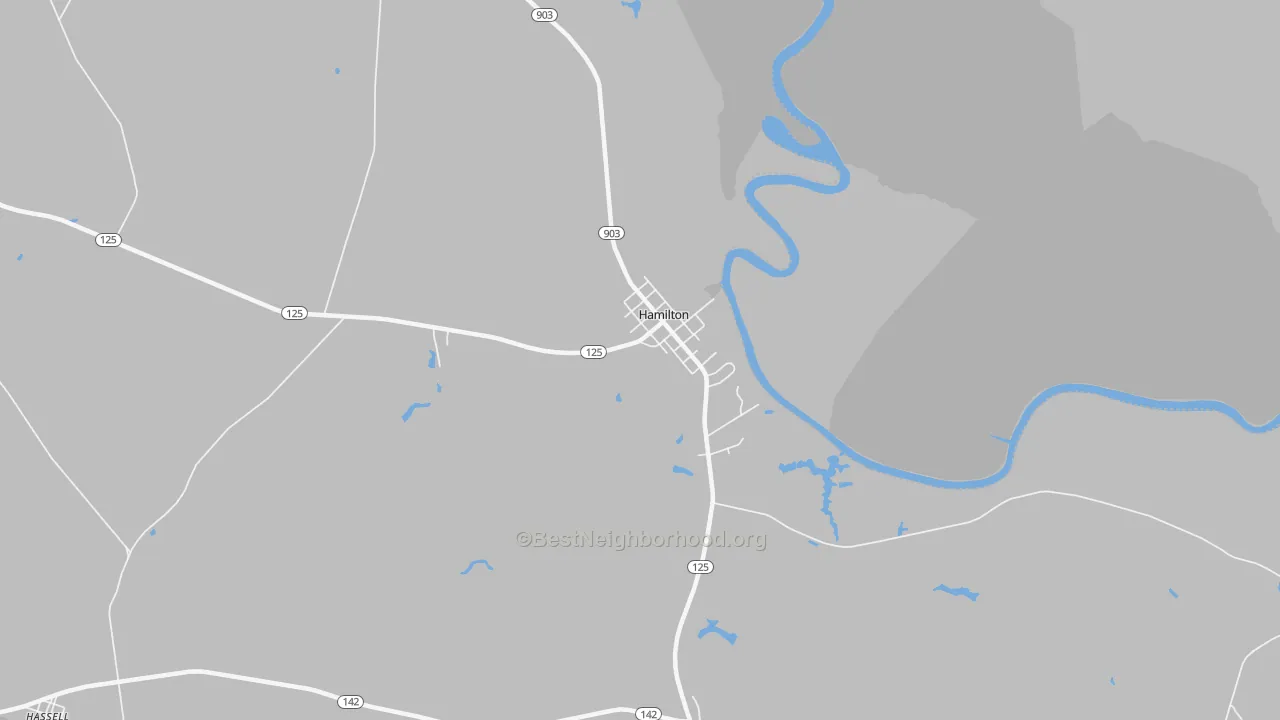 Transit Grade map of 27840, NC