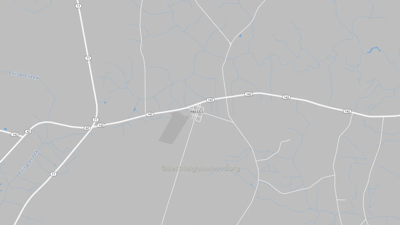 Transit Grade map of 27841, NC