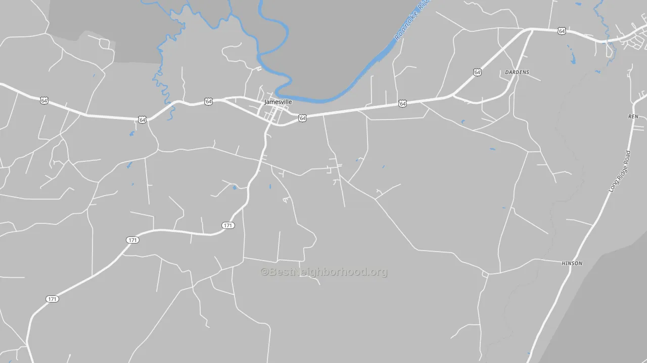 Transit Grade map of 27846, NC