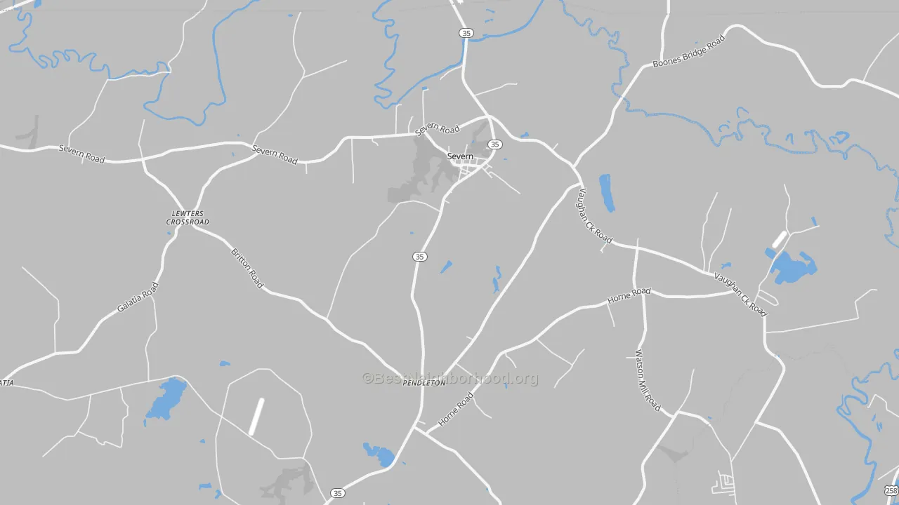 Transit Grade map of 27862, NC