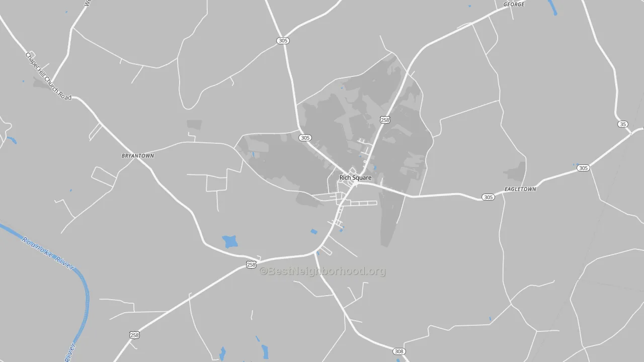 Transit Grade map of 27869, NC