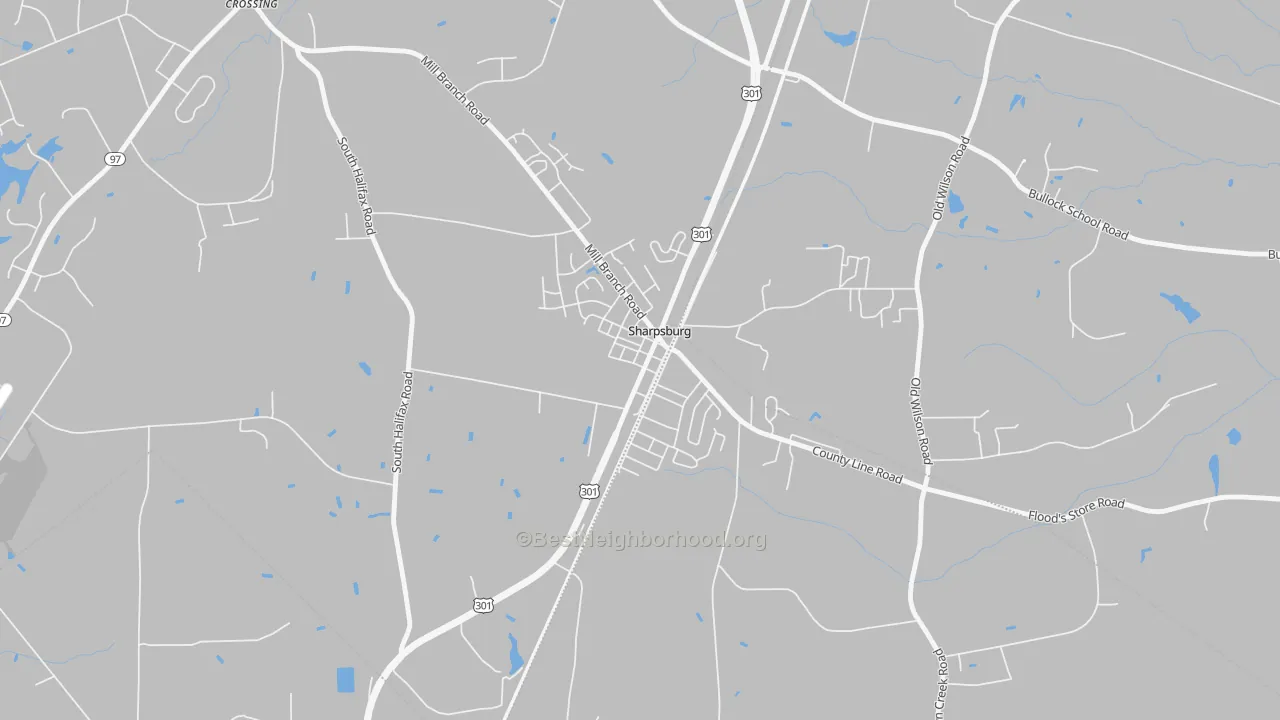 Transit Grade map of 27878, NC