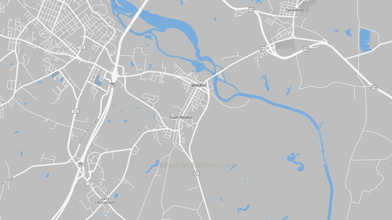 Transit Grade map of 27890, NC