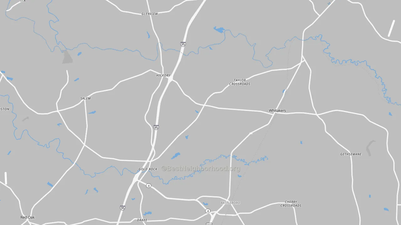 Transit Grade map of 27891, NC