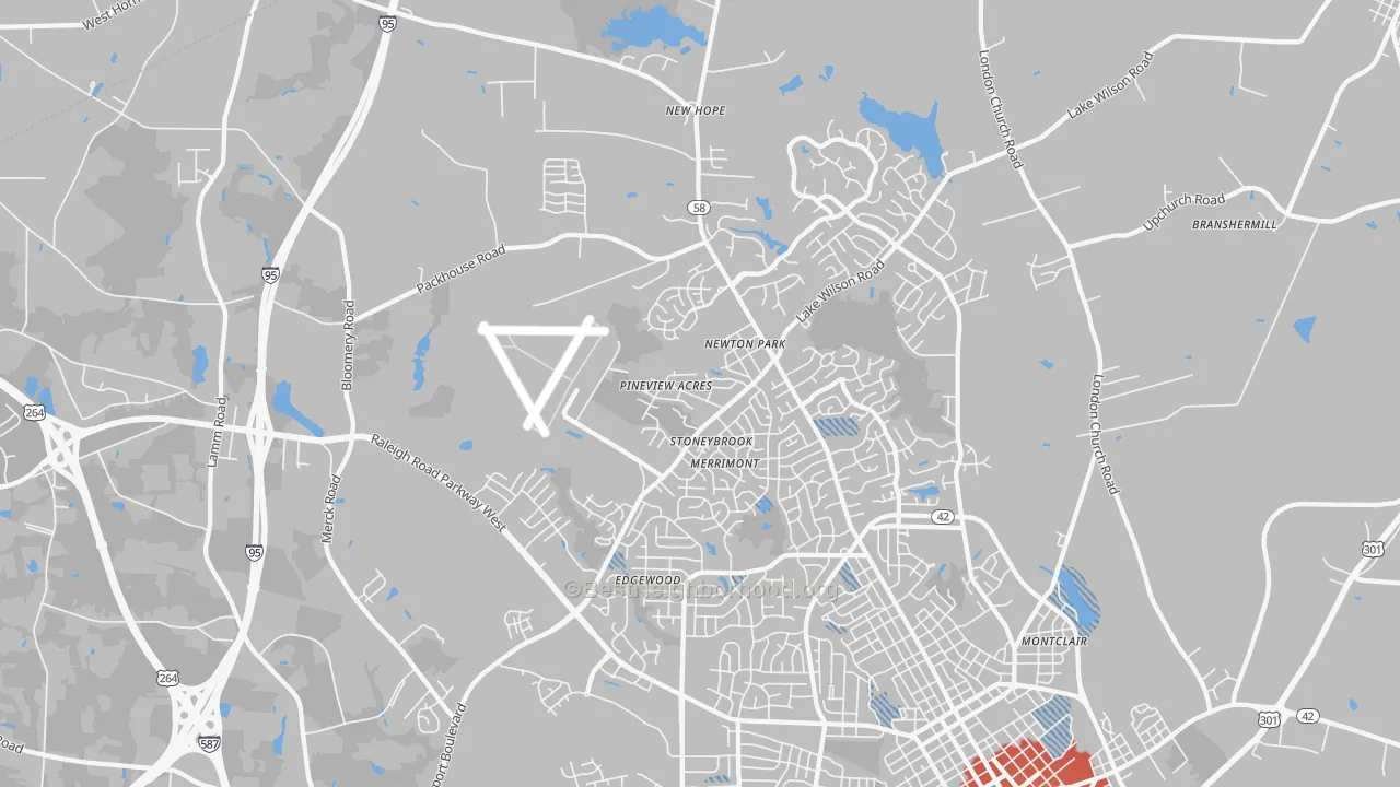 Transit Grade map of 27896, NC