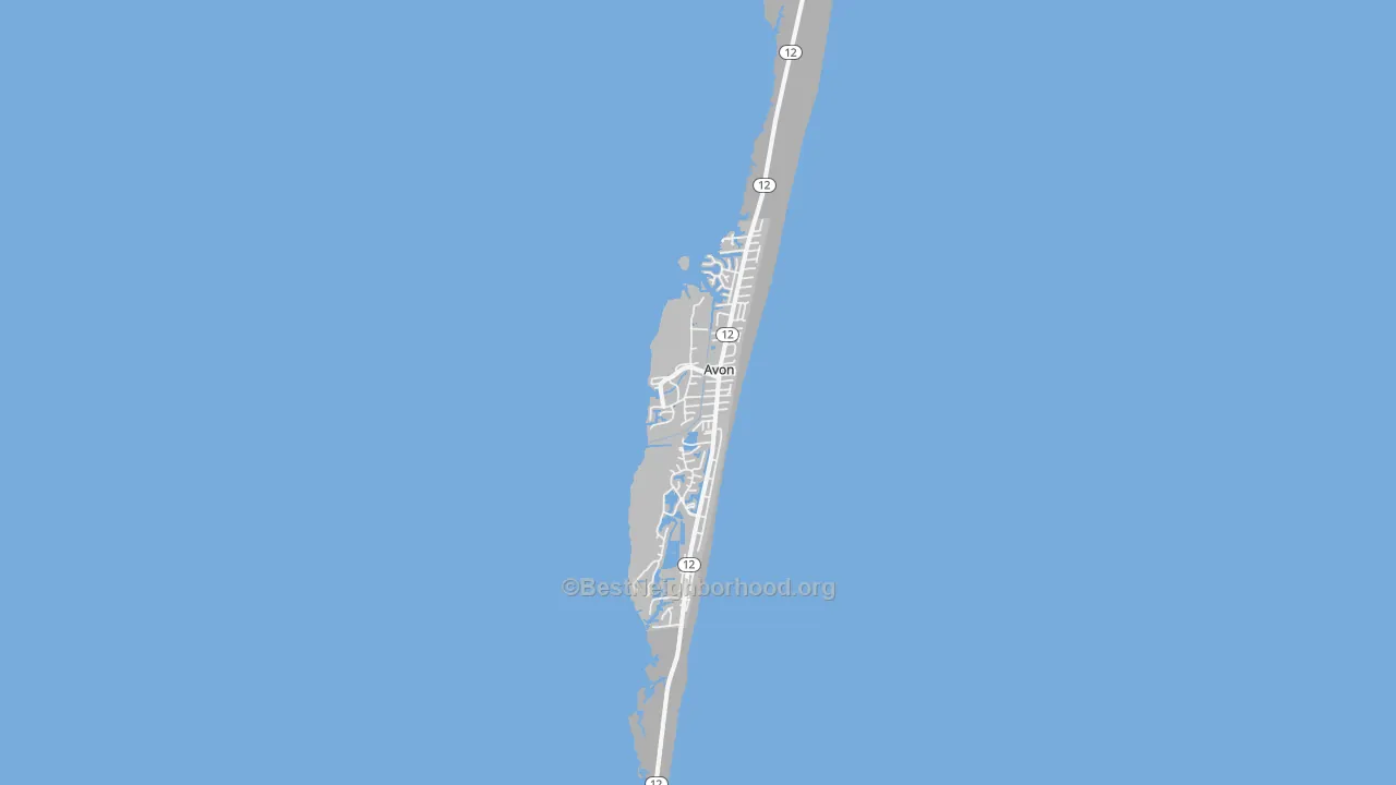 Transit Grade map of 27915, NC