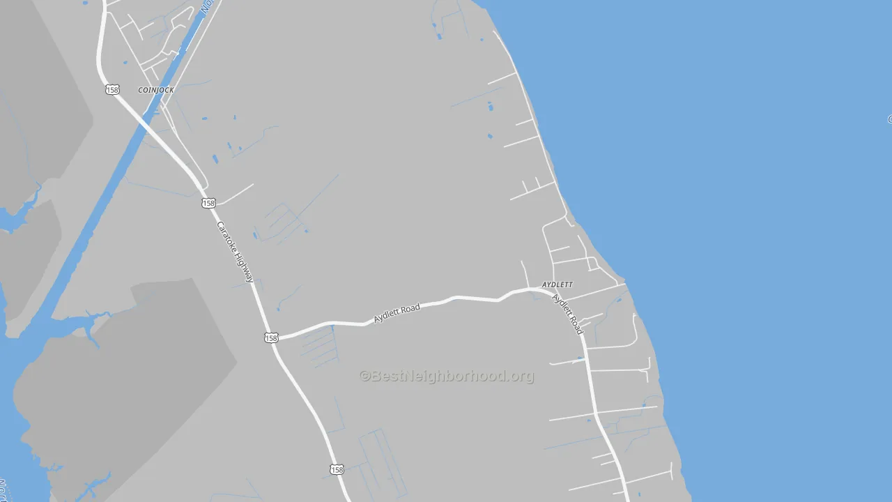 Transit Grade map of 27916, NC