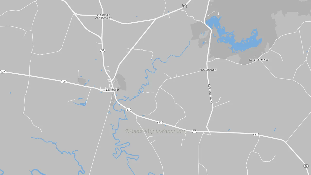 Transit Grade map of 27938, NC