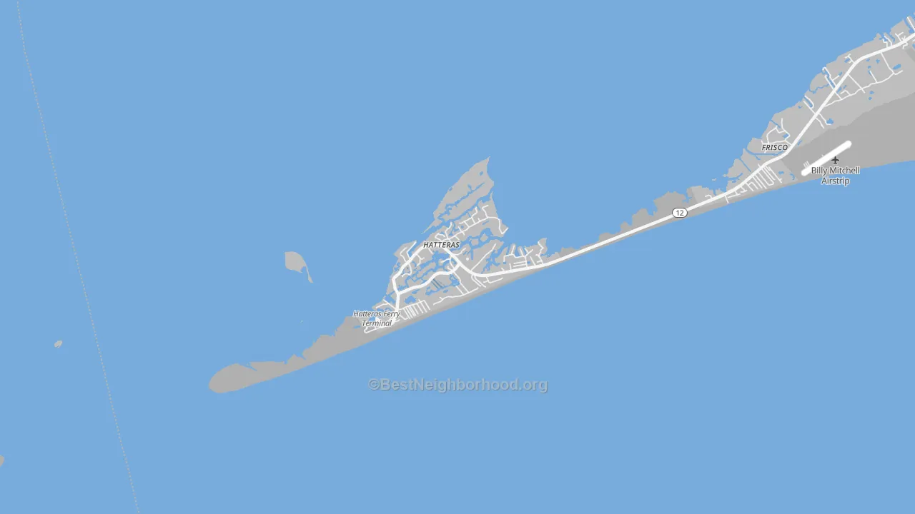 Transit Grade map of 27943, NC