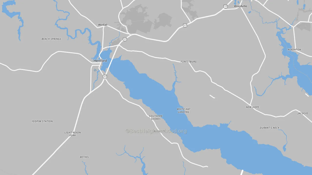 Transit Grade map of 27944, NC