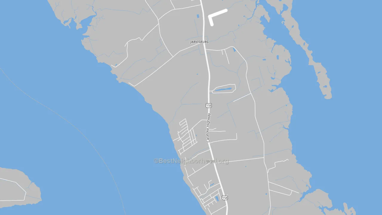 Transit Grade map of 27947, NC