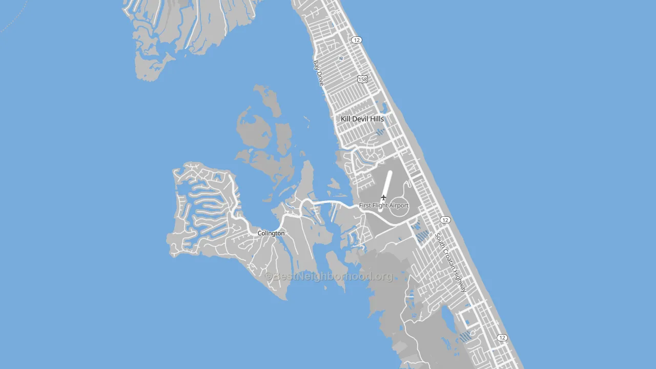 Transit Grade map of 27948, NC