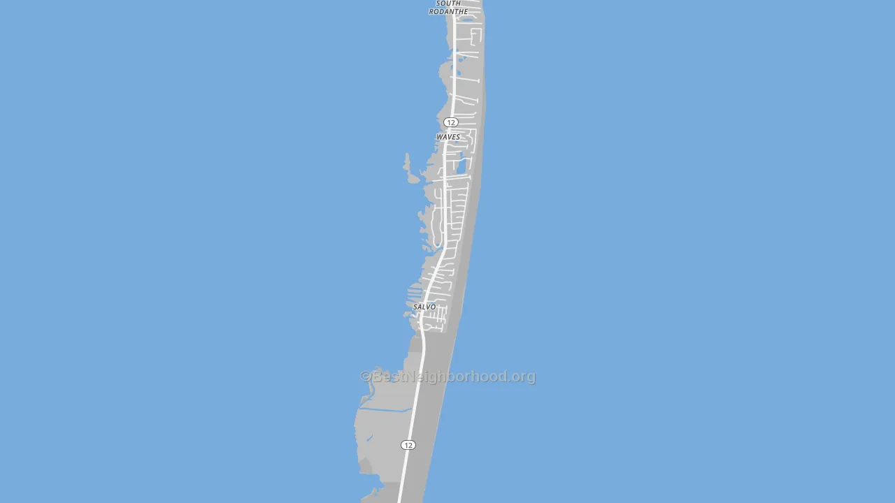 Transit Grade map of 27972, NC