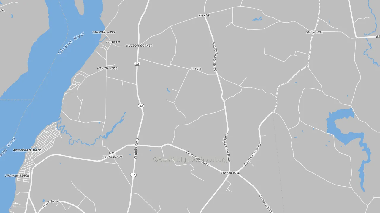 Transit Grade map of 27980, NC