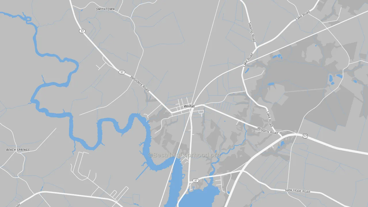 Transit Grade map of 27985, NC
