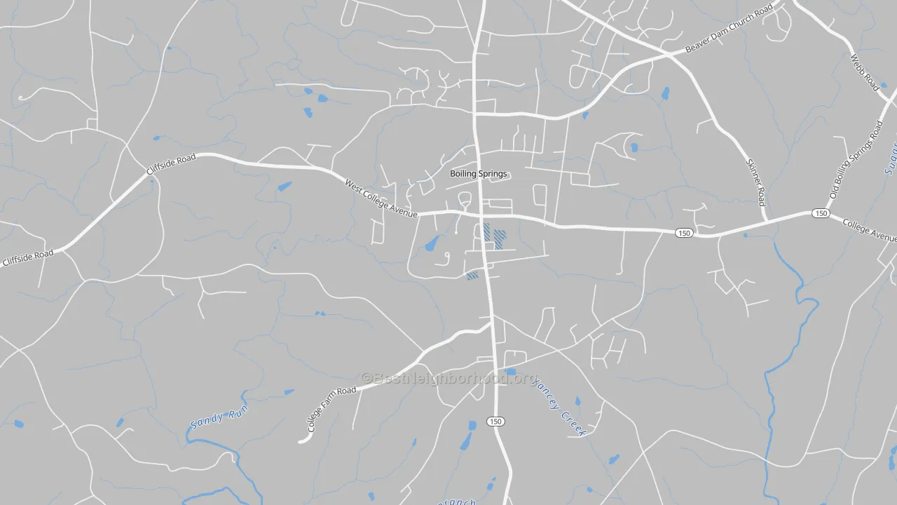 Transit Grade map of 28017, NC