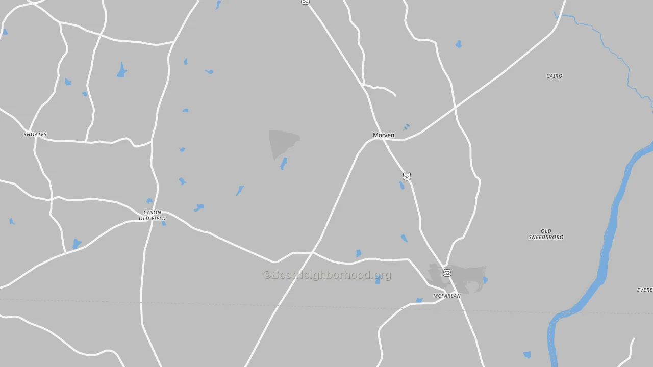 Transit Grade map of 28119, NC