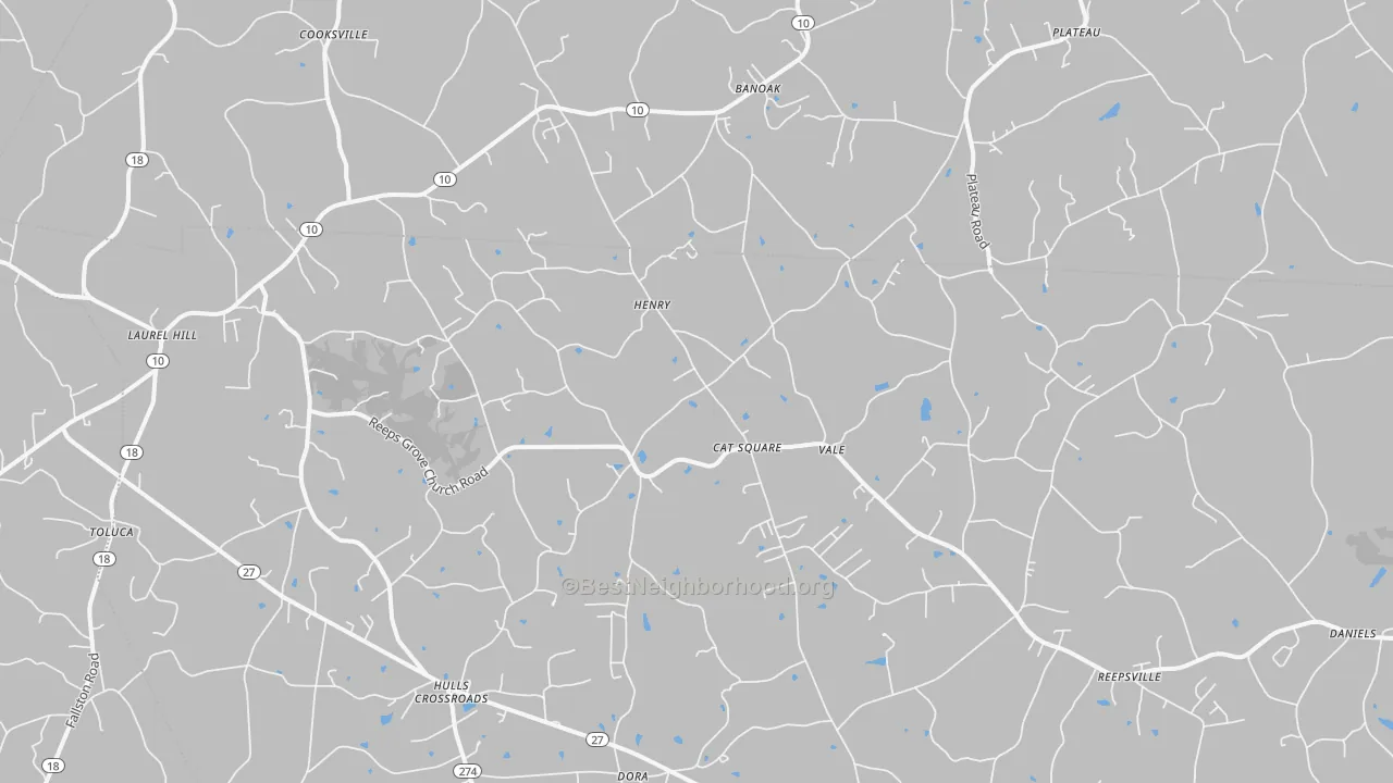 Transit Grade map of 28168, NC
