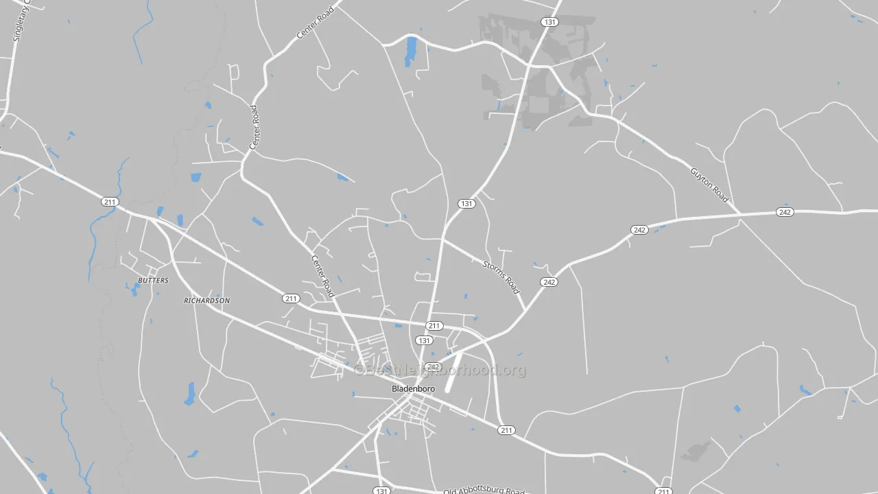 Transit Grade map of 28320, NC