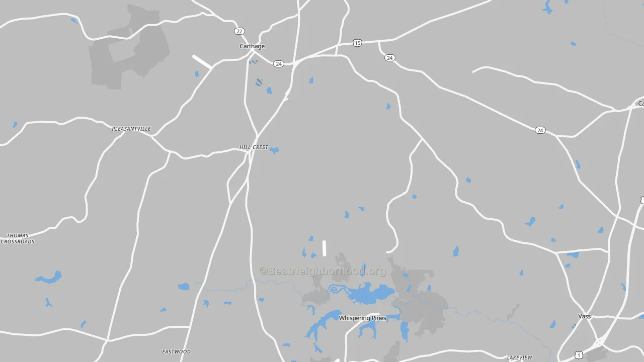 Transit Grade map of 28327, NC