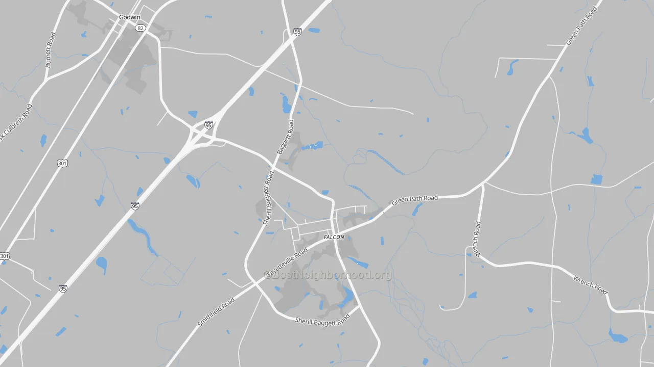 Transit Grade map of 28342, NC