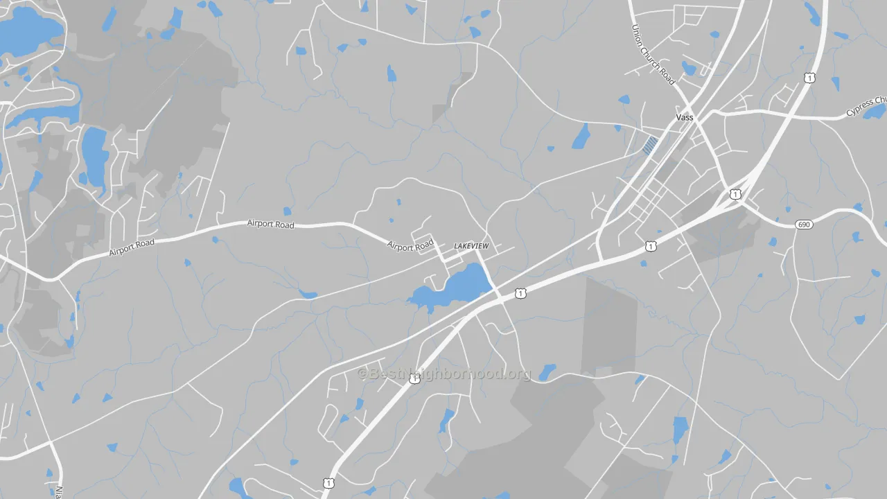 Transit Grade map of 28350, NC