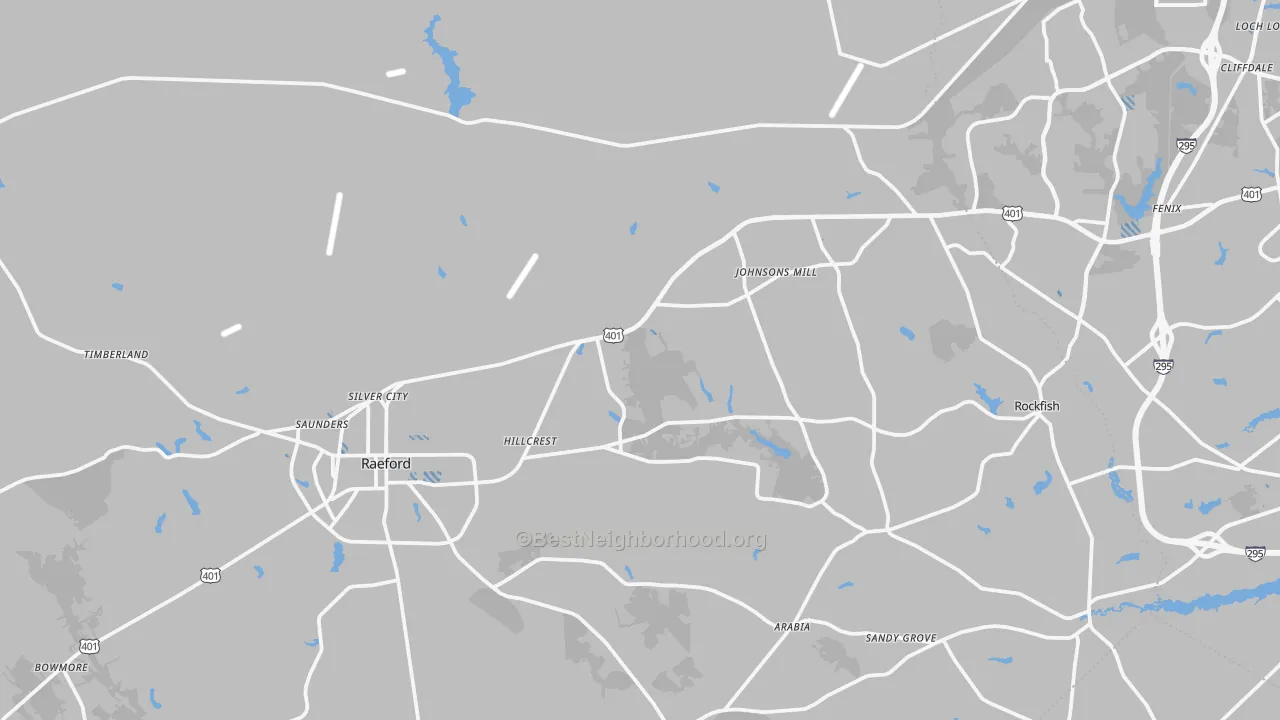 Transit Grade map of 28376, NC