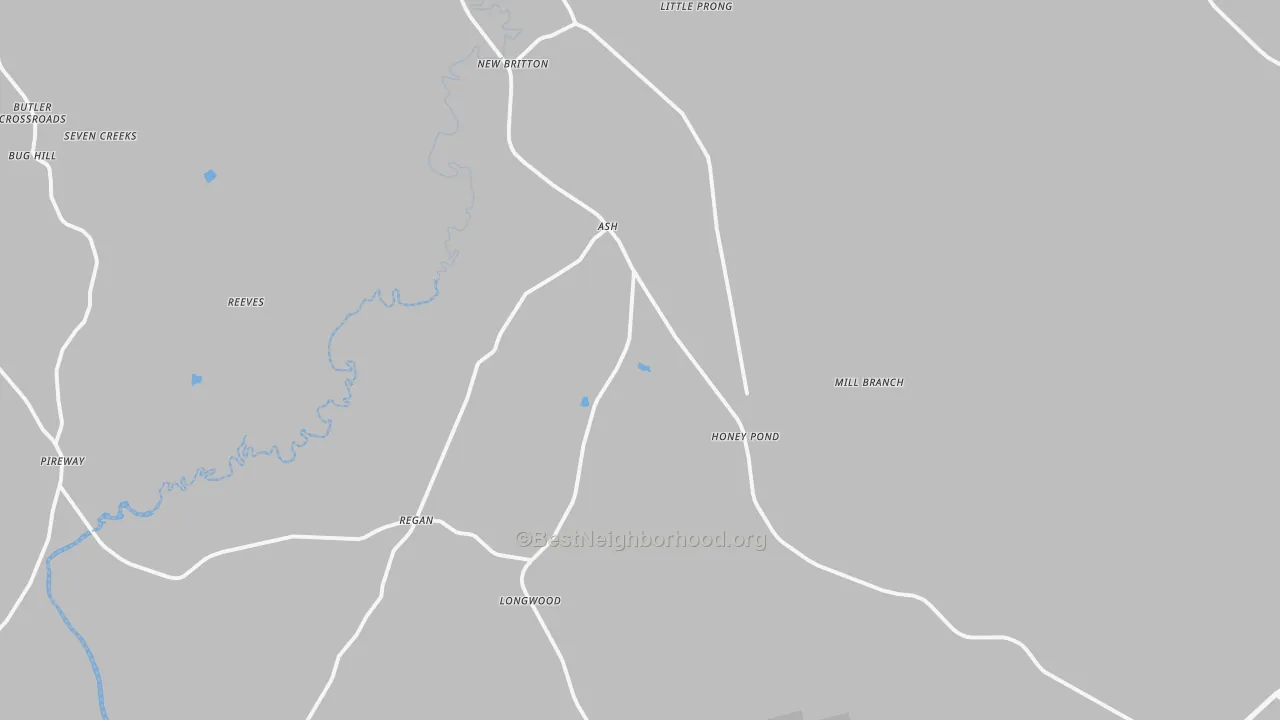 Transit Grade map of 28420, NC