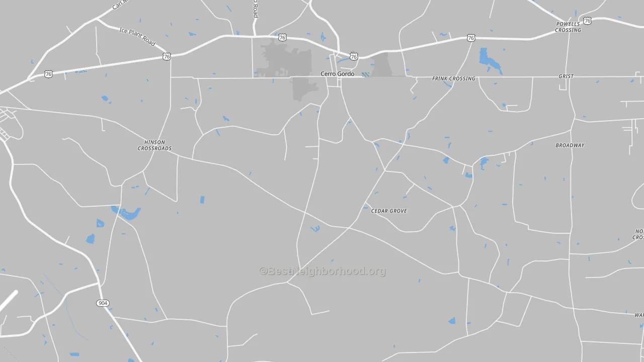 Transit Grade map of 28430, NC