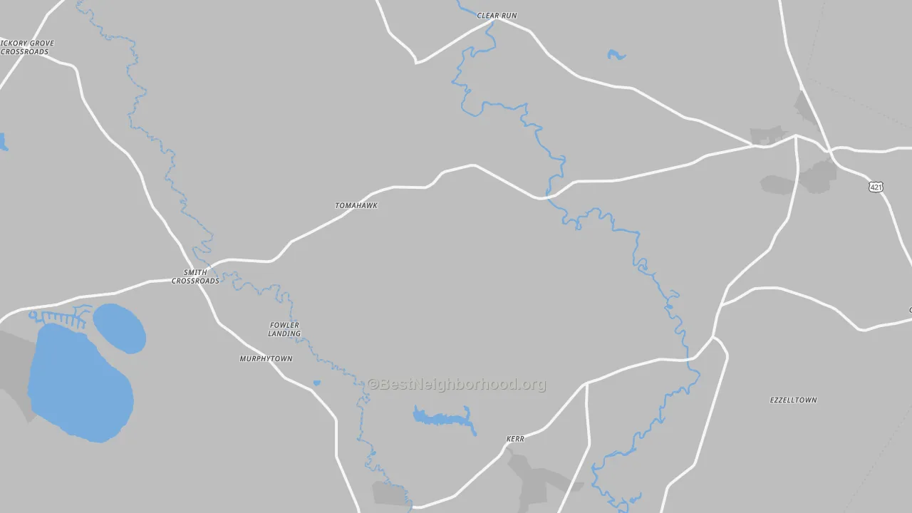 Transit Grade map of 28444, NC