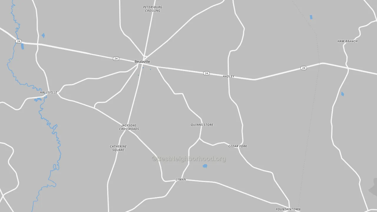 Transit Grade map of 28518, NC