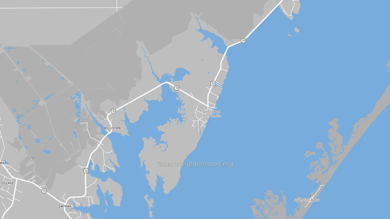 Transit Grade map of 28524, NC