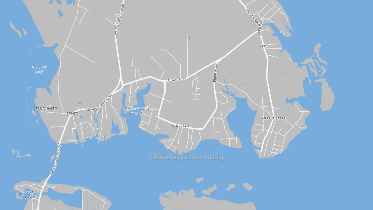Transit Grade map of 28528, NC