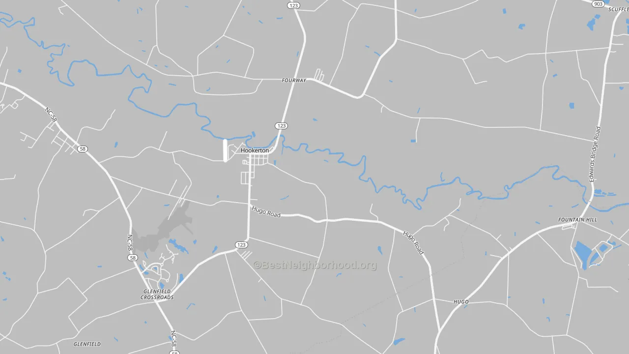 Transit Grade map of 28538, NC